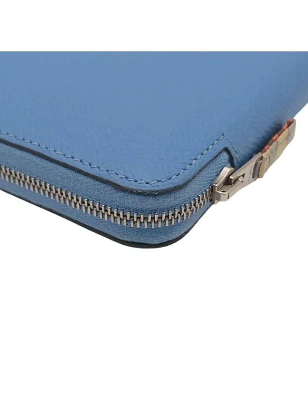 Hermes Silk in Agenda Vision Blue Jean Animapolis T-engraved with Refill